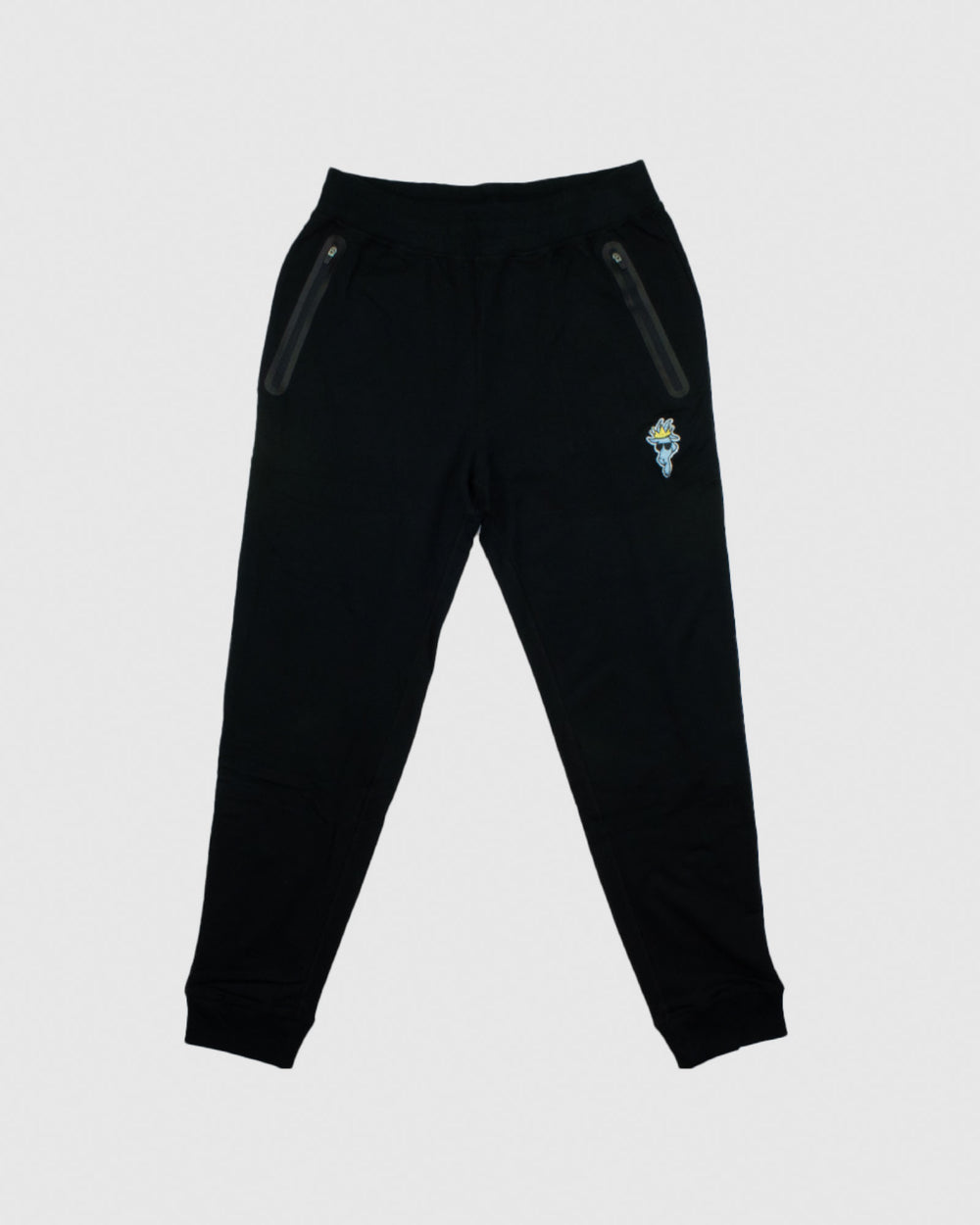 Front of black OG Athletic Joggers#color_black