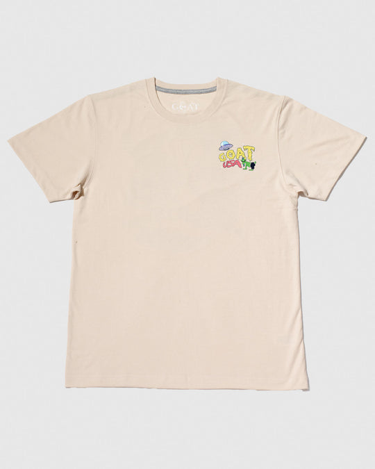 Sandhsell T-Shirt with alien goat