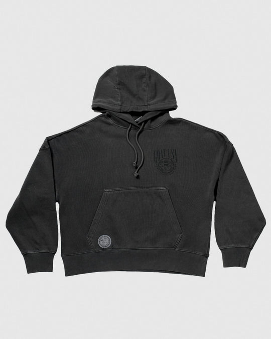 Front of pepper-colored Origin Hoodie#color_pepper