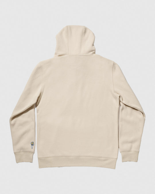 Back of sandshell WG Hooded Sweatshirt#color_sandshell