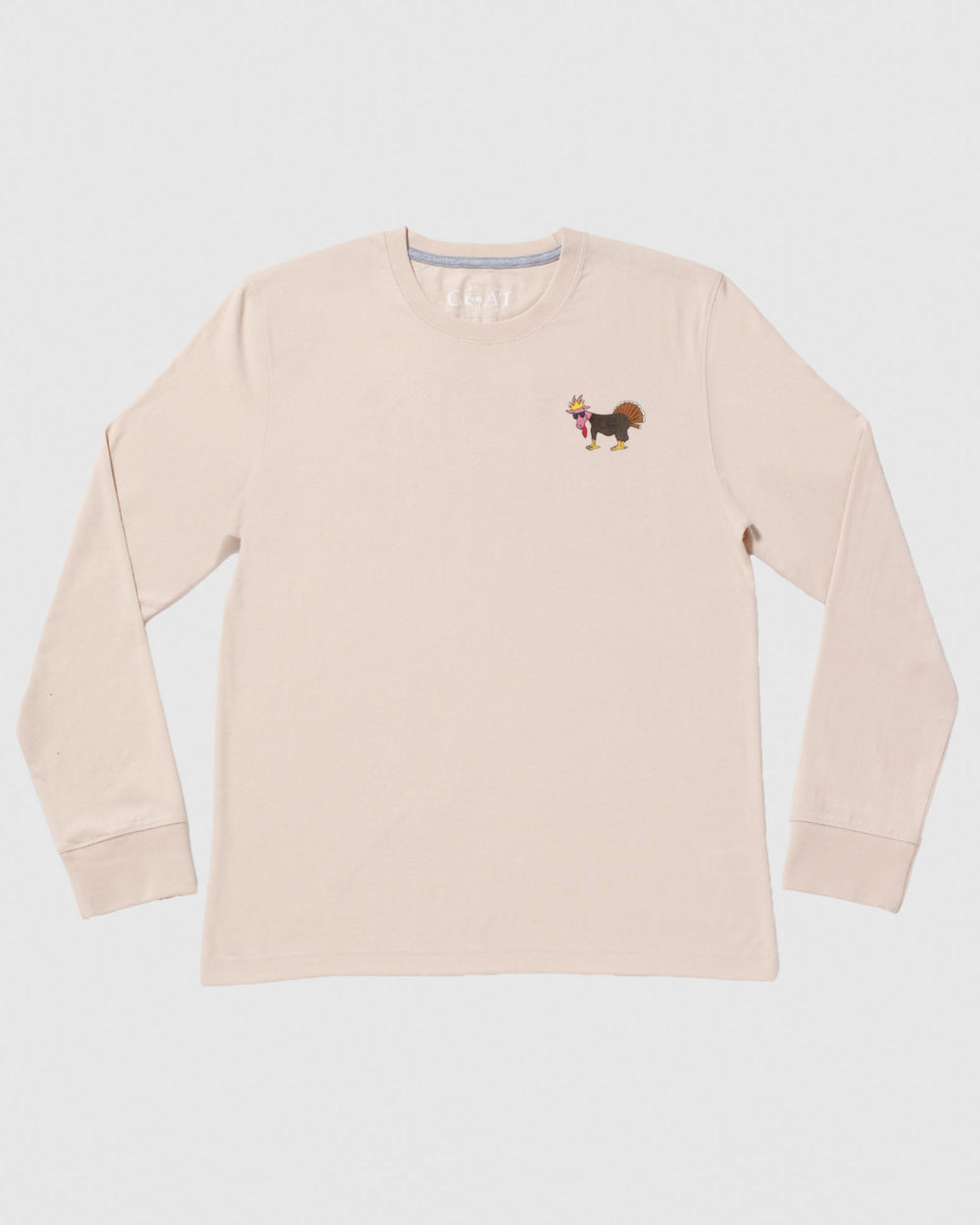 Long sleeve with turkey goat left chest logo