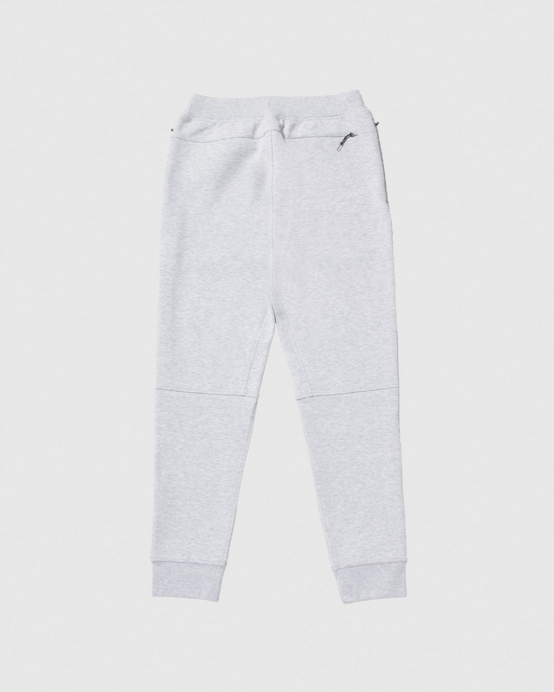 Back of pale gray performance joggers#color_pale-gray