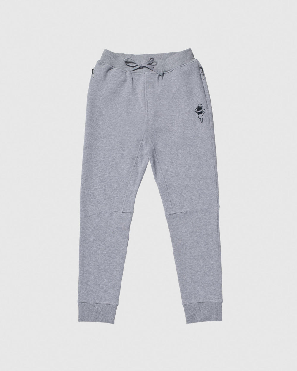 Front of gray performance joggers#color_gray