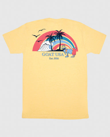 Island Goat | Aloha - unisex UPF 50+ Performance Shirt XL / Navy