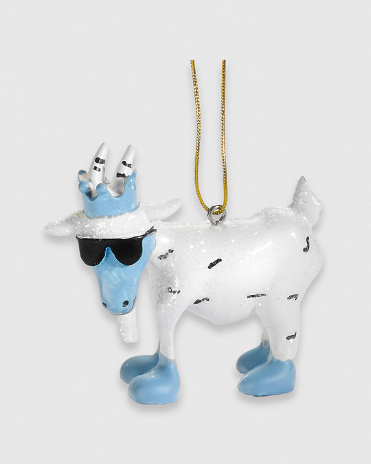 Yeti goat ornament