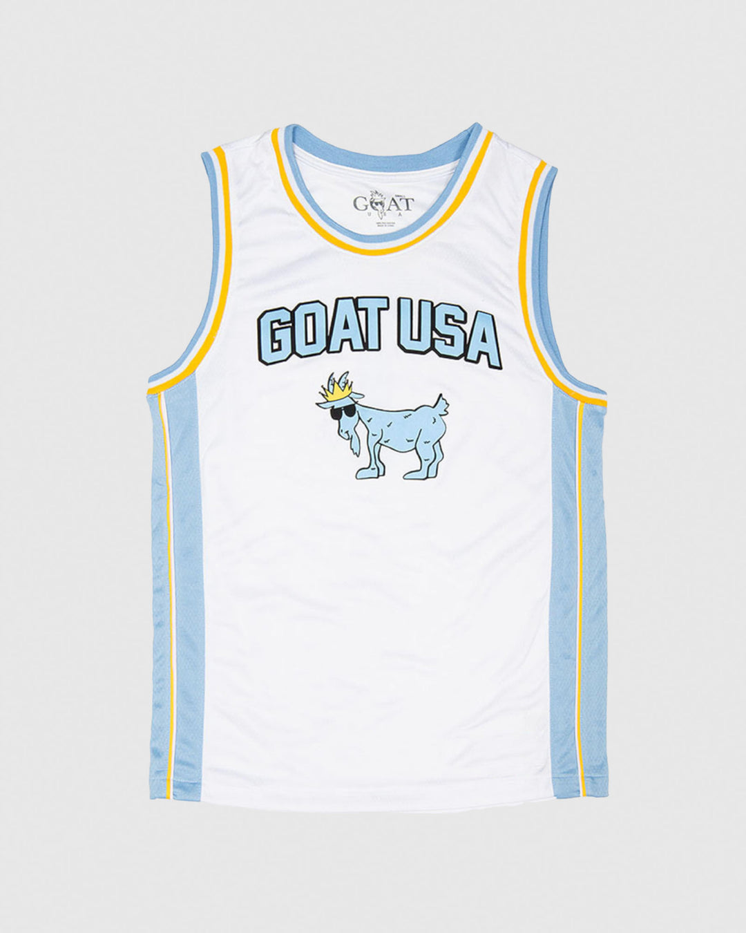 Front of white OG Basketball Jersey#color_white