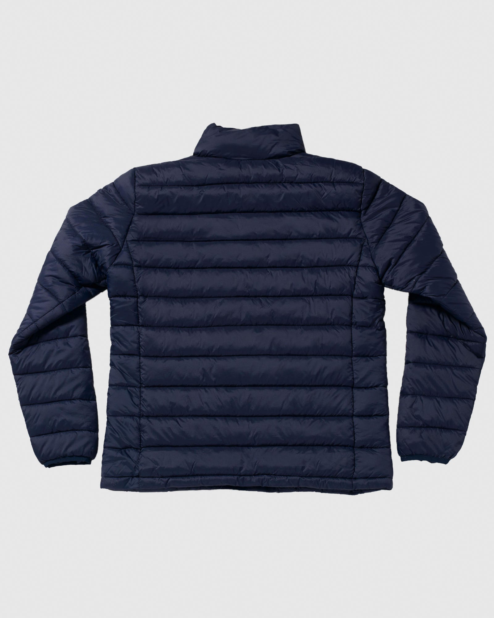Navy mens puffer jacket hot sale