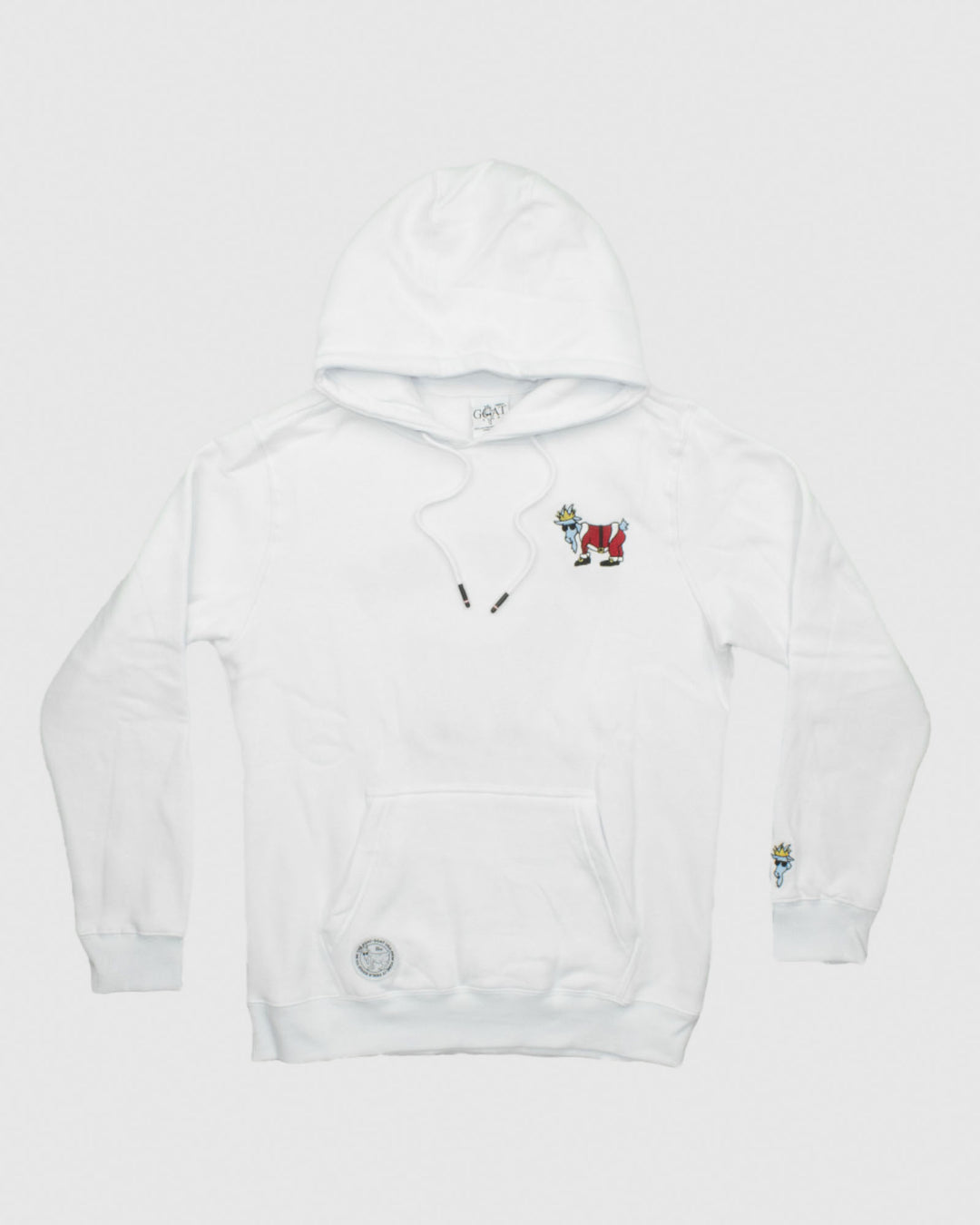 Front of Santa Hooded Sweatshirt