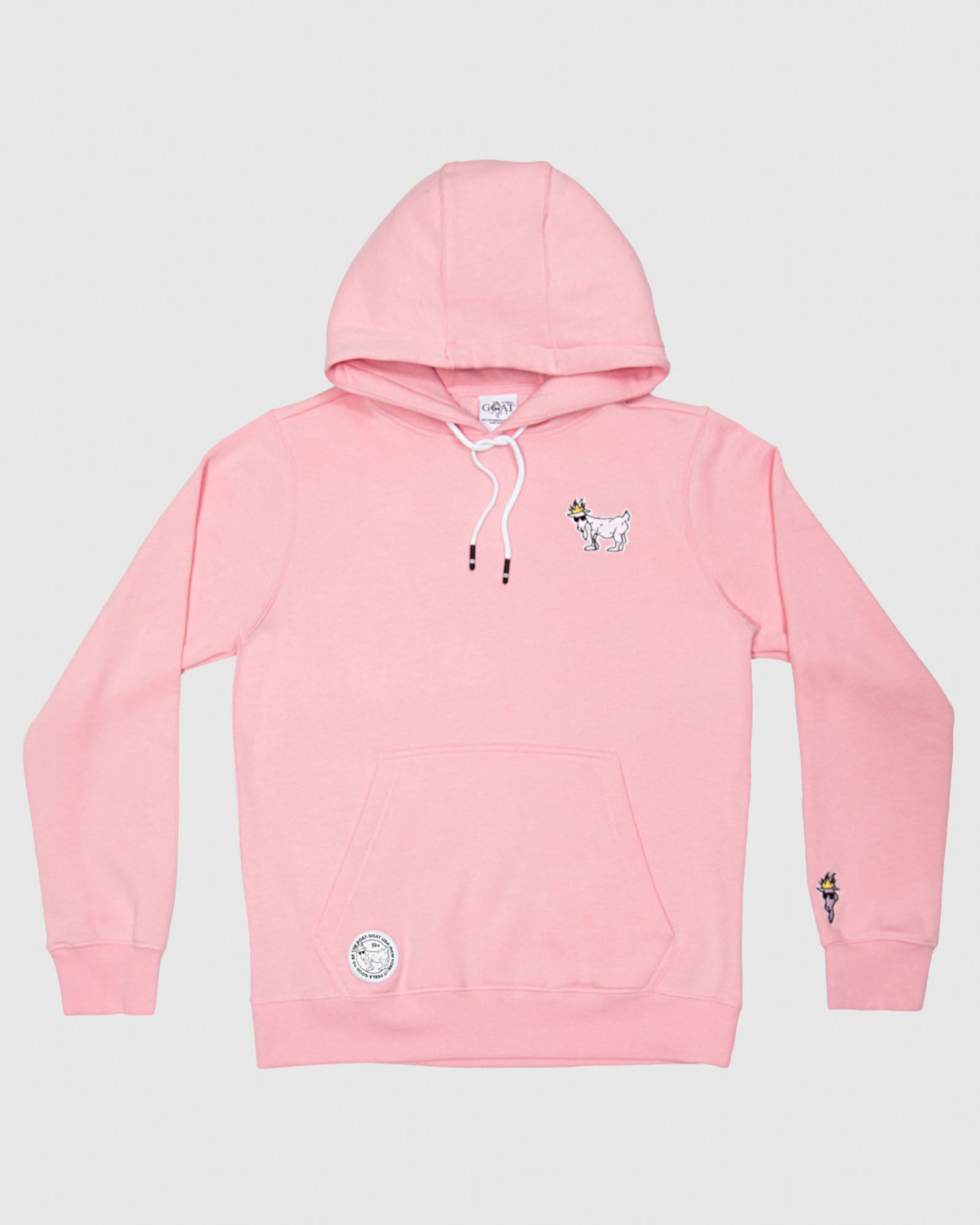 Pink goat hoodie 2025